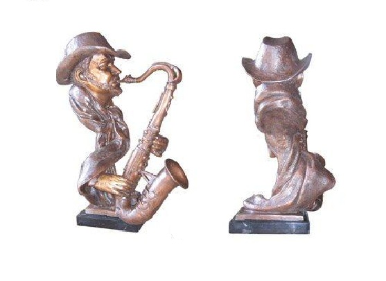 Musician Bust (Saxophone)